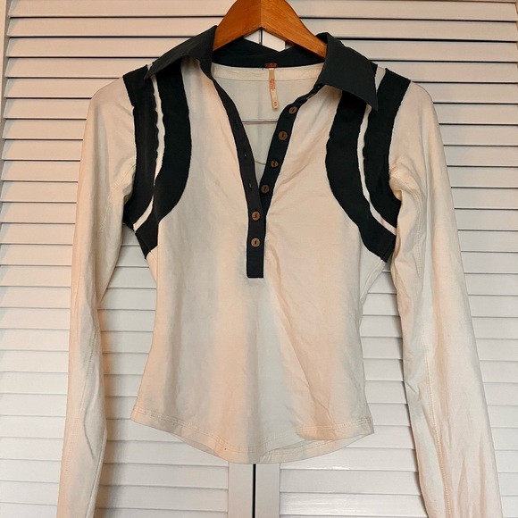 Free People Wednesday Polo - Picture 2 of 3